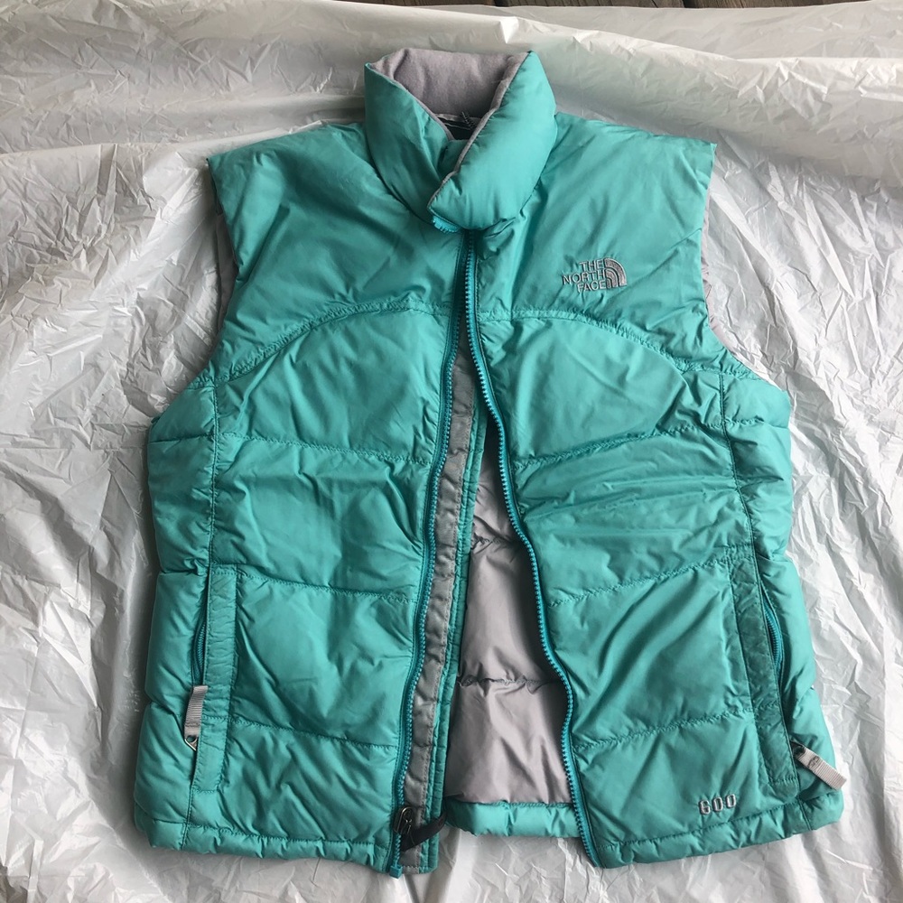 The North Face puffer vest - girls